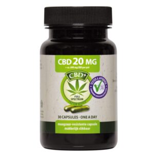 Jacob Hooy CBD Capsules 20mg – 30 stuks