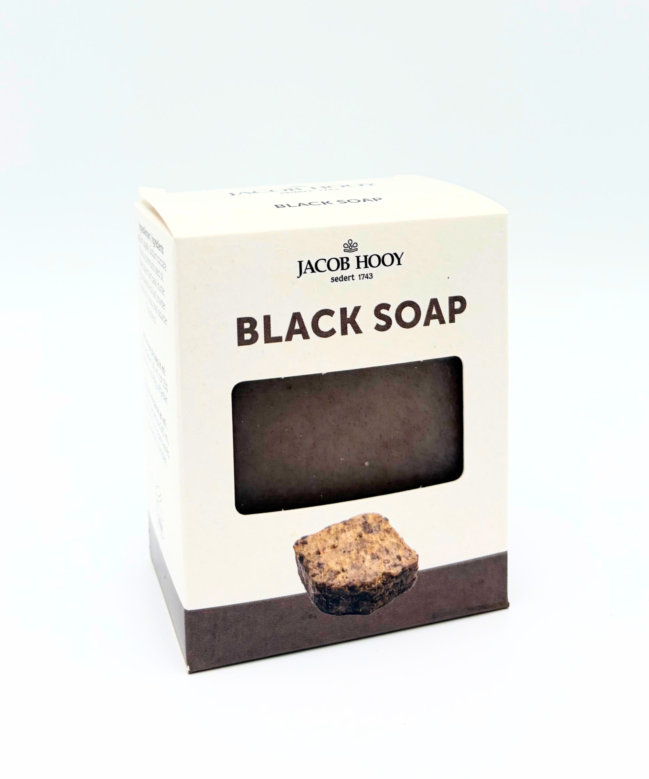 Black Soap met sheabutter van Jacob Hooy