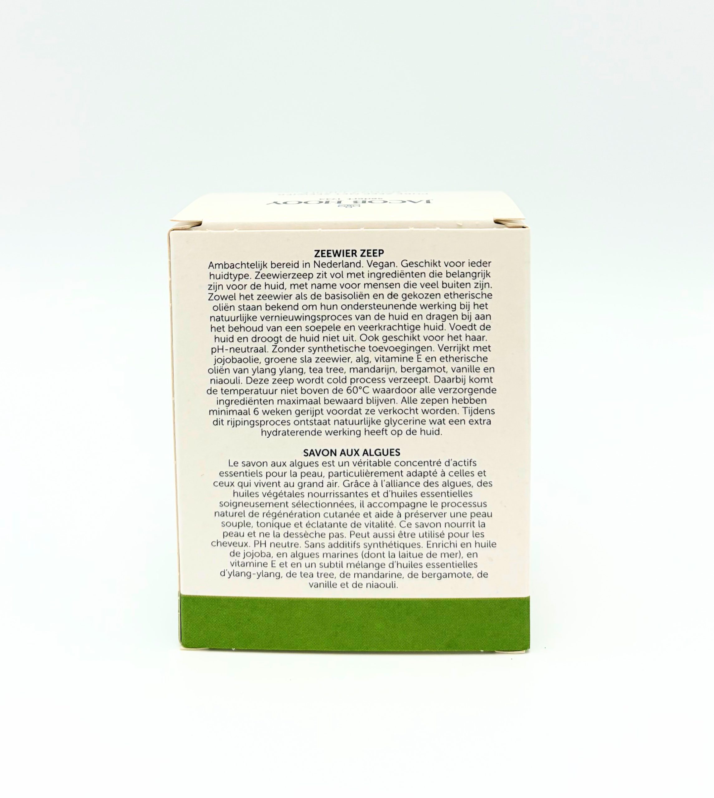 Zeewier Zeep vegan cold process zeep